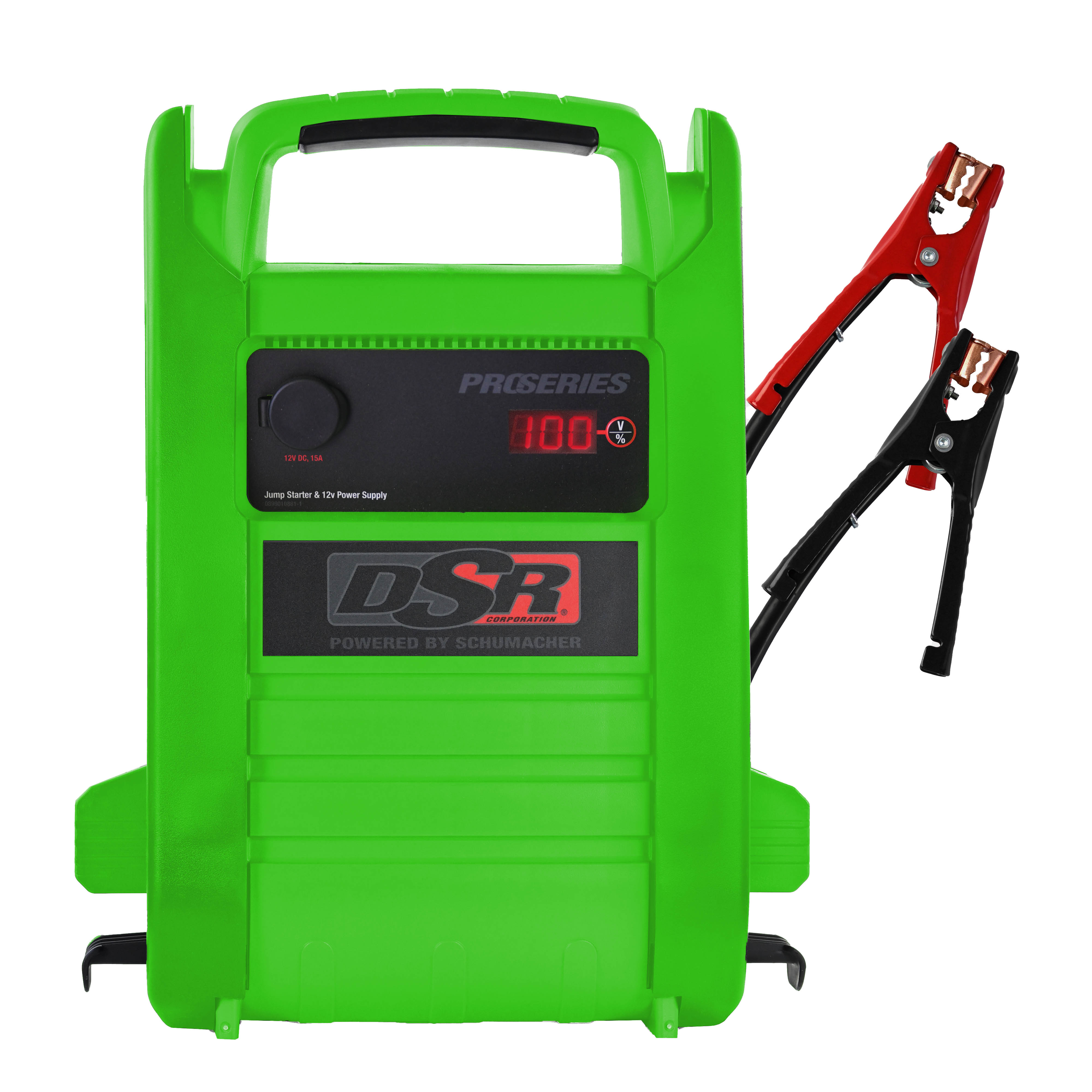 Schumacher Electric 2000A Car Battery Jump Starter and Portable Power Station, For 12V Batteries, Professional Grade, 12V DC Charging, For Automotive and Marine Batteries, DSR168G