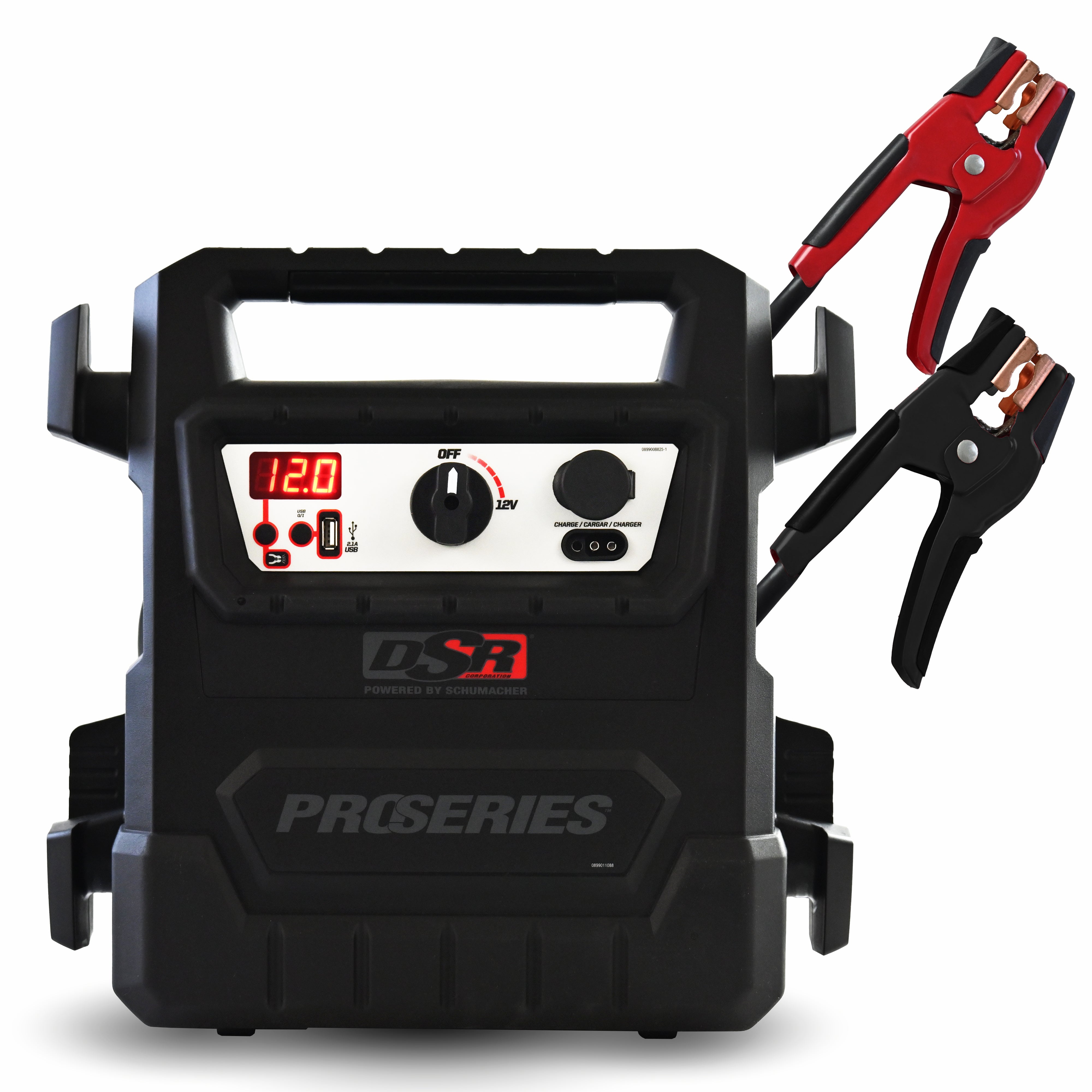 Schumacher Electric 4000A Car Battery Jump Starter and Portable Power Station, Professional Grade, 12V DC Charging and 2.1A USB Charging, For 12V Automotive and Marine Batteries, DSR159