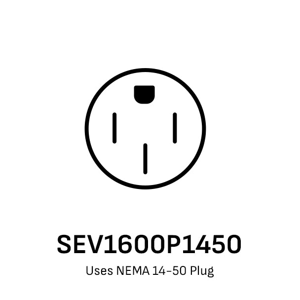 SEV1600P1450 - Uses NEMA 14-50 Plug