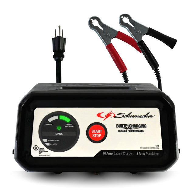 Schumacher SC1282 10-Amp 12V Fully Automatic Battery Charger and Maintainer - New in Box
