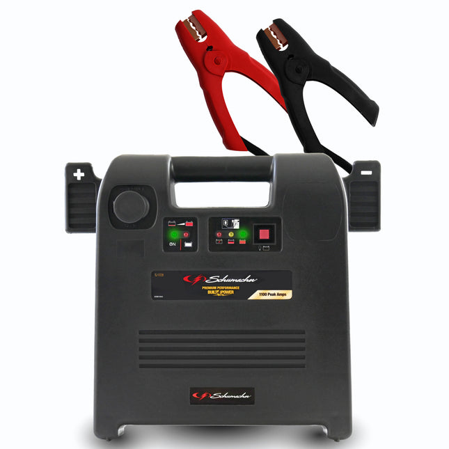 Schumacher SJ1328 1100A 12V Jump Starter, Portable DC Power Station, 12V DC Port – New in Box