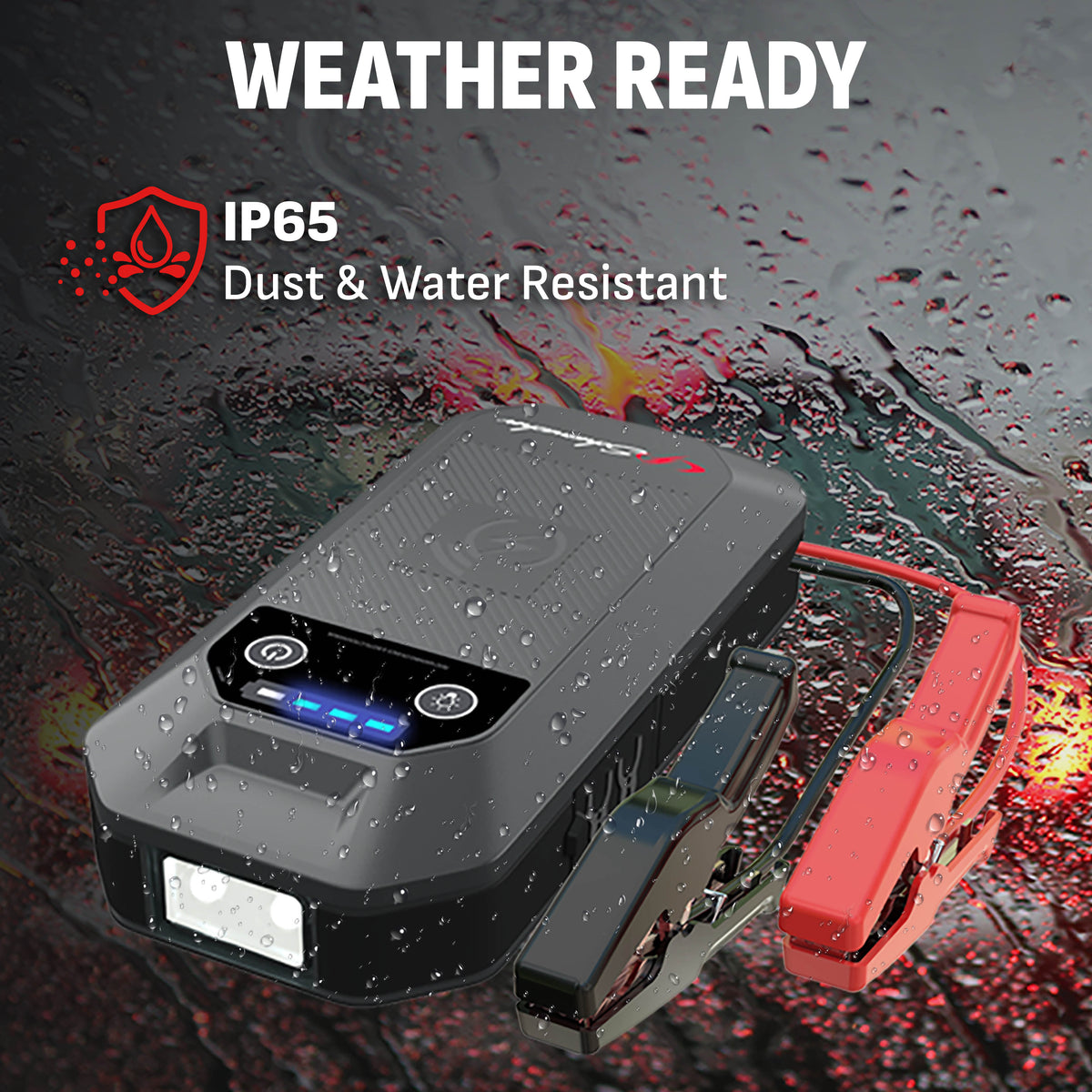 Schumacher Electric 1000A Lithium Car Battery Jump Starter and Portable Power Pack/Jump Box, 4-in-1 Solution, 10W Wireless & USB Charging, For 12V Automotive and Marine Batteries, SL1672