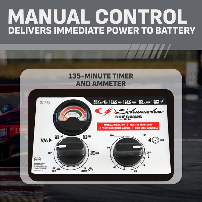 Schumacher Electric Charge Xpress SCUSC1445 250 Amps 12V Fully Automatic Automotive Battery Charger